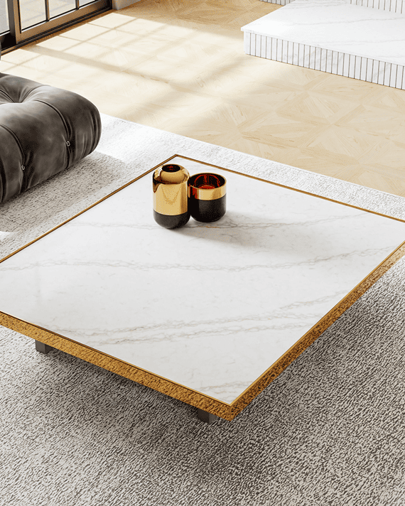 Graff Gold luxury quartz slab